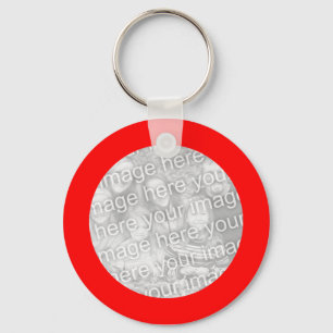 Red Frame Keychain