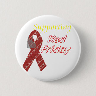 Red Friday 6 Cm Round Badge