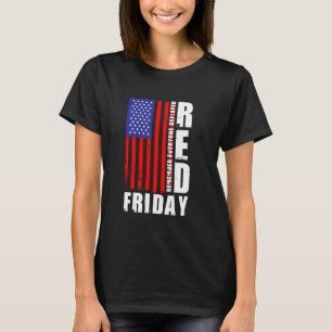 Red Friday Honour The Veterans 2021i Appreciation T-Shirt