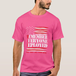 Red Friday Military On Friday We Wear Red American T-Shirt