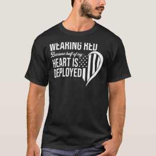 Red Friday Military On Friday We Wear Red Veteran T-Shirt