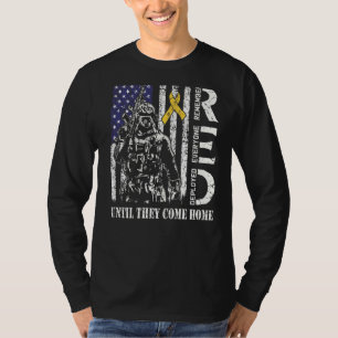 Red Friday Remember Everyone Deployed Us Flag Vete T-Shirt