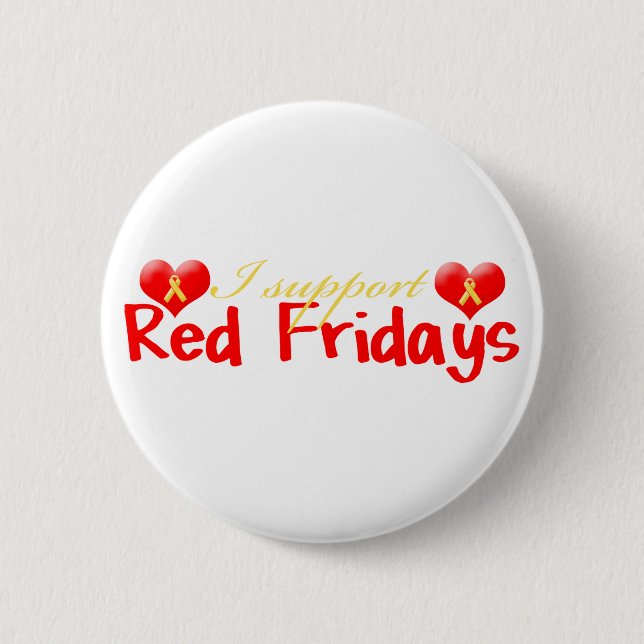 Red Fridays Button (Front)