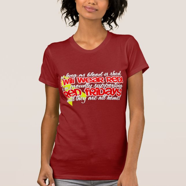 Red Friday's! T-Shirt (Front)