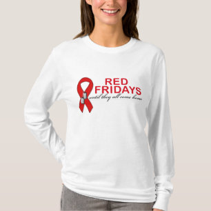 Red Fridays- Until They All Come Home T-Shirt