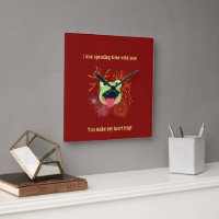 Red Frog and Fireworks Design