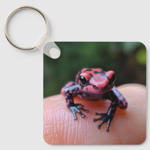 Red Frog Key Ring