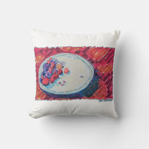 Red Fruits Bowl Cushion