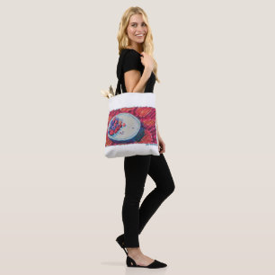 Red Fruits Bowl Tote Bag