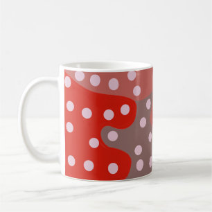 Red fun coffee mug