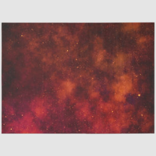 Red Galaxy Series Design 3 Tissue Paper