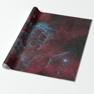 Red Galaxy Wrapping Paper