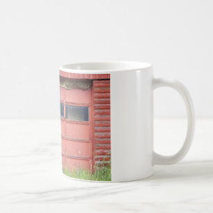 Red Garage Door Coffee Mug
