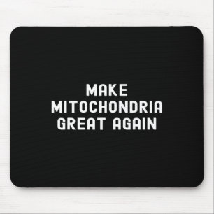 Red Garbage For Trump Make Mitochondria Great Agai Mouse Mat