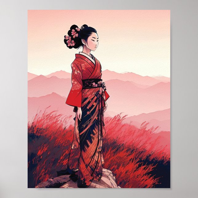 Red Geisha Poster (Front)