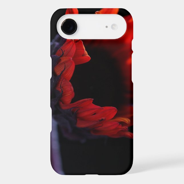 Red Gerber Daisy Case-Mate iPhone Case (Back)