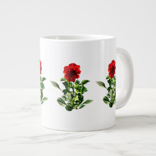 Red Gerbera Daisy Large Coffee Mug