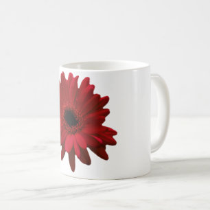 Red Gerbera Daisy Mother's Day Coffee Mug