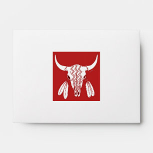 Red Ghost Dance Buffalo white sm envelopes centre