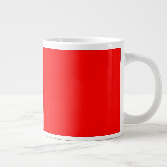 Red GIANT Coffee Mug (Right)