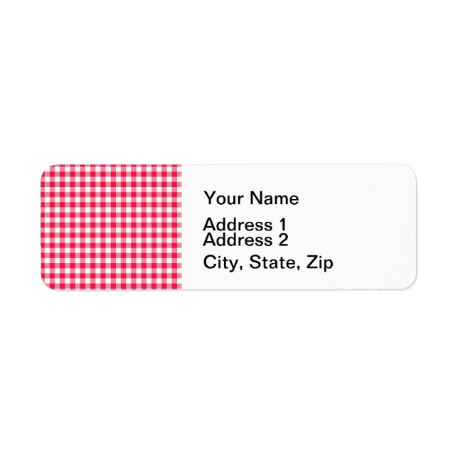 Red Gingham Country (Front)