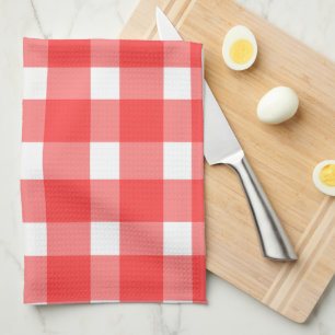 Red Gingham Kitchen Towel