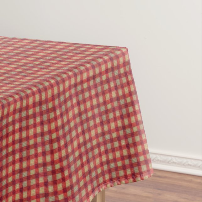 Red Gingham Tablecloth (In Situ)