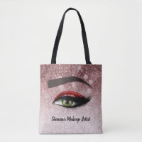 Red glam lashes eyes | makeup artist