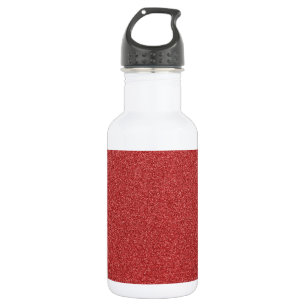 Red Glitter, Sparkle, Glitter Background 532 Ml Water Bottle