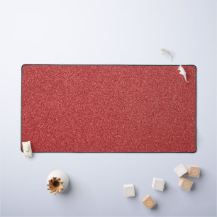 Red Glitter, Sparkle, Glitter Background Desk Mat