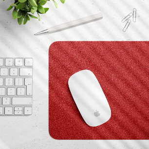 Red Glitter, Sparkle, Glitter Background Mouse Mat