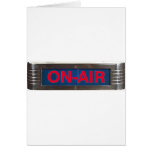 Red Glow On-Air Light