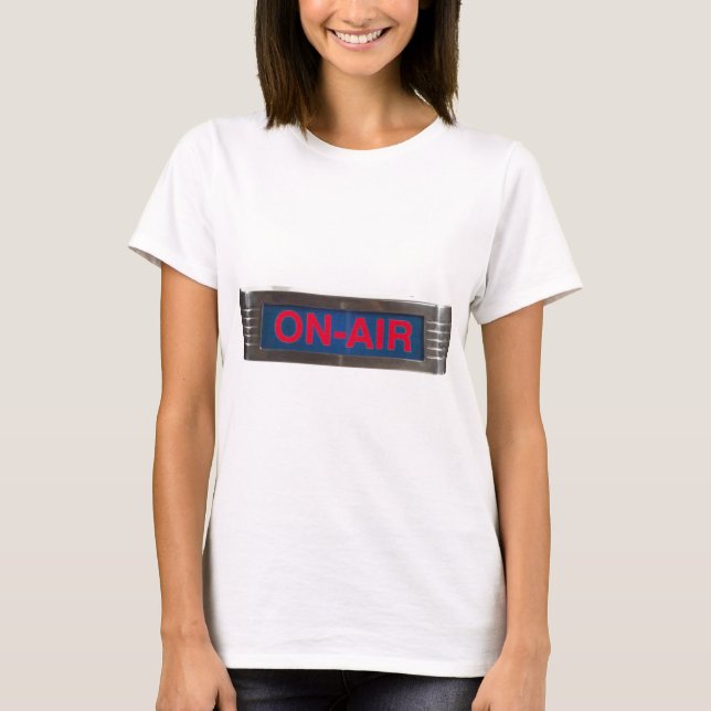 Red Glow On-Air Light T-Shirt (Front)