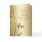Red Gold Christian Christmas Cards