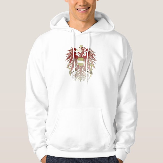 Red & Gold Dragon Hoodie (Front)