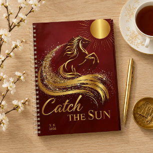 Red & Gold Lunar Year of the Horse Planner