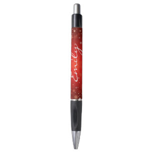 Red Gold Silver Black Personalised
