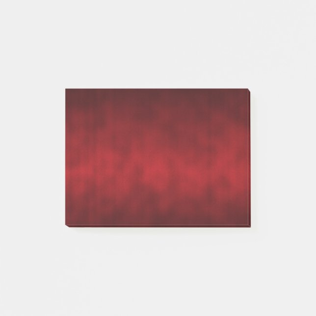 Red Gothic Ombre Background Art Post-it Notes (Front)