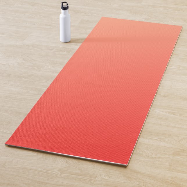 Red gradient Colour  Yoga Mat (Creator Uploaded)