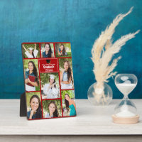 Red Graduate Collage Custom 2023 Graduation Photo