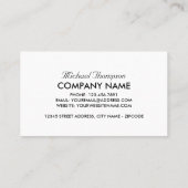 Red Grained Boxing Gloves, Boxer, Boxing Trainer Business Card (Back)
