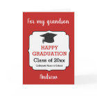 Red Grandson Graduation