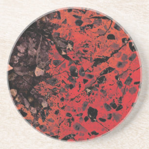 Red Granite Coaster