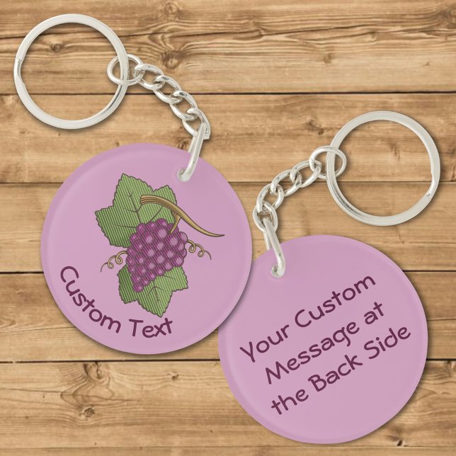 Red Grapes Keychain (Creator Uploaded)