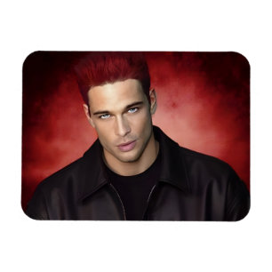 Red Gravity flexible photo magnet