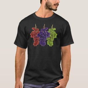 Red Green and Purple Grapes T-Shirt