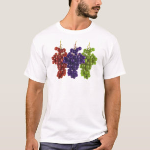 Red Green and Purple Grapes T-Shirt