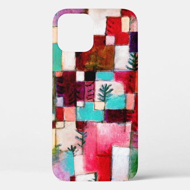 Red Green and Violet, Paul Klee Case-Mate iPhone Case (Back)