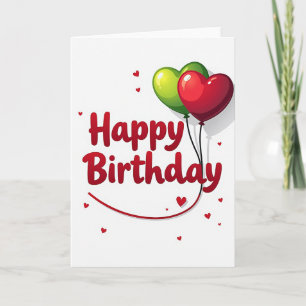 Red Green Birthday Card