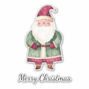 Red Green Christmas Santa Claus